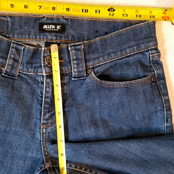 Allen B Schwartz Wide Leg Jeans Women's size 8 - Picture 7 of 8